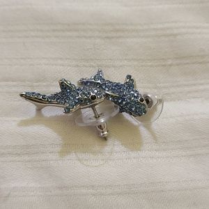Kate spade shark earrings